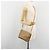 Céline Borsa a Spalla CELINE Macadam Canvas PVC Beige Oro Auth BA13580 D'oro - vista 25