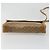 Céline Borsa a Spalla CELINE Macadam Canvas PVC Beige Oro Auth BA13580 D'oro - vista 6