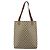 Borsa Tote GUCCI GG Supreme Web Sherry Line PVC Beige 39 02 003 Auth bs35666 - vista 2