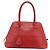 Borsa PRADA in pelle rossa e oro Auth 187417A Rosso D'oro - vista 13