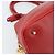 Borsa PRADA in pelle rossa e oro Auth 187417A Rosso D'oro - vista 15
