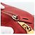 Borsa PRADA in pelle rossa e oro Auth 187417A Rosso D'oro - vista 19