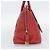 Borsa PRADA in pelle rossa e oro Auth 187417A Rosso D'oro - vista 3