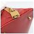 Borsa PRADA in pelle rossa e oro Auth 187417A Rosso D'oro - vista 9