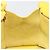 SAINT LAURENT Borsa Cabas Baby in Pelle 2way Yellow Gold Auth hk3783 D'oro Giallo - vista 27