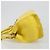 SAINT LAURENT Borsa Cabas Baby in Pelle 2way Yellow Gold Auth hk3783 D'oro Giallo - vista 4