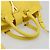 SAINT LAURENT Borsa Cabas Baby in Pelle 2way Yellow Gold Auth hk3783 D'oro Giallo - vista 7