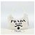 Pochette PRADA Borsa a Mano Pile White Silver Auth ka4933V Argento Bianco - vista 12