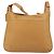 Borsa a Spalla Coach in Pelle Marrone Argento Auth 185288 - vista 2
