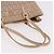 FENDI Zucchino Canvas Handtasche Beige Gold Authentisch ka4906 - Ansicht 7