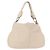 Borsa a Spalla LOEWE in Pelle Avorio Oro Auth 189347A D'oro Crudo
