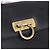 Borsa Salvatore Ferragamo Gancini in pelle nera e oro Auth 188245 Nero D'oro - vista 18