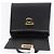 Borsa Salvatore Ferragamo Gancini in pelle nera e oro Auth 188245 Nero D'oro - vista 19