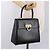 Borsa Salvatore Ferragamo Gancini in pelle nera e oro Auth 188245 Nero D'oro - vista 27