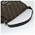 FENDI Zucca Canvas Mamma Baguette Borsa a Spalla Nero Argento Marrone Auth 186462V - vista 7