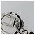 LOUIS VUITTON Portachiavi LV Puzzle Charm metal Silver R95014 LV Auth 187703M Argento - vista 10