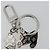 LOUIS VUITTON Portachiavi LV Puzzle Charm metal Silver R95014 LV Auth 187703M Argento - vista 7