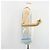 Borsa JACQUEMUS in scamosciato 2way Azzurro chiaro Oro Auth 188870M D'oro Blu chiaro - vista 24