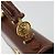 Borsa VERSACE in pelle marrone e oro Auth BA13612A D'oro - vista 10