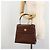 Borsa VERSACE in pelle marrone e oro Auth BA13612A D'oro - vista 25