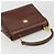 Borsa VERSACE in pelle marrone e oro Auth BA13612A D'oro - vista 6