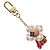 LOUIS VUITTON Damier Azur Vivienne By The Pool Charm M01168 LV Auth 187598SAM