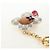 LOUIS VUITTON Damier Azur Vivienne By The Pool Charm M01168 LV Auth 187598SAM - vista 9
