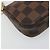 LOUIS VUITTON Damier Ebene T&B Mini Pochette Accessoires N58011 LV Auth 187163A - vista 16