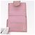 CHANEL Cambon Line Cartera Bifold de Cuero Rosa Plata CC Auth bs35716 - vista 10