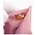 CHANEL Cambon Line Cartera Bifold de Cuero Rosa Plata CC Auth bs35716 - vista 12