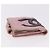 CHANEL Cambon Line Cartera Bifold de Cuero Rosa Plata CC Auth bs35716 - vista 5