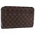 LOUIS VUITTON Clutch Saint Louis Damier Ebene N51993 LV Auth 184411