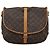 LOUIS VUITTON Borsa a Spalla Monogram Saumur 35 M42254 LV Auth ka4885 Monogramma - vista 2
