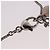 Bracciale CHANEL Metallo Argento CC Auth BA13638M - vista 12
