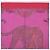 Hermès HERMES Carré 90 Sciarpa in seta "JUNGLE LOVE" Rosa Autentico 185241 - vista 3