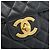 CHANEL Big Matelasse30 Chain Shoulder Bag Leather Black Gold CC Auth 188911V Nero D'oro - vista 17