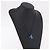LOUIS VUITTON Metallanhänger On the Go Halskette Emaille M63648 Auth 189230V Marineblau - Ansicht 16