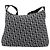 Borsa a tracolla Christian Dior Trotter in tela nero argento Auth 188011V - vista 2
