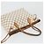 LOUIS VUITTON Borsa Tote Neverfull PM Damier Azur N41362 LV Auth 188715 - vista 6