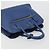 Saffiano Borsa PRADA in pelle Safiano blu e oro Auth 186433A D'oro - vista 6