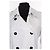 Burberry Gabardina blanca Blanco - vista 2