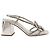 Miu Miu Sandali argentati Argento