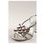 Miu Miu Sandali argentati Argento - vista 5