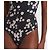 Eres Einteiliger Badeanzug Romance Print Schwarz T38 Weiß - Ansicht 5