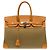 Hermès Bolso HERMES Birkin 35 Lona Verde - 103699 - vista 3