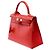 Hermès HERMES Kelly 28 Exotic Leather Bag Red - 103691 - view 5