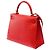 Hermès HERMES Kelly 28 Exotic Leather Bag Red - 103691 - view 6