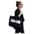 Sandro Borsa Tote "LOVE" - Nera Nero Rosa Bianco  - vista 2