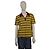 Tory Burch Polo a maniche corte in maglia jacquard geometrica - Giallo/Bordeaux - vista 2