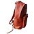 Autre Marque Brauner Lederrucksack Orange - Ansicht 7